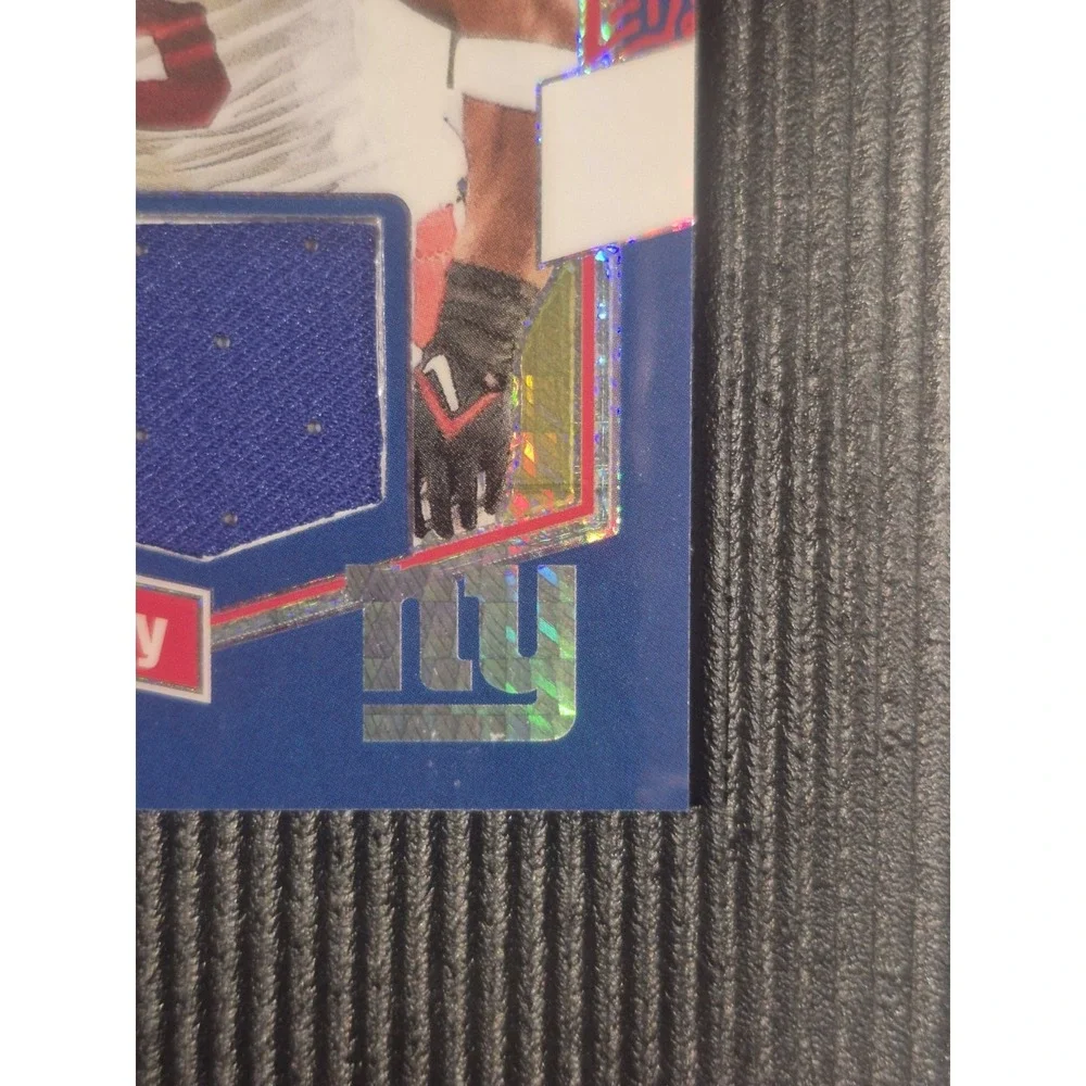 2023 Panini Donruss Saquon Barkley #DTH-SB Donruss Threads Blue Hyper (MEM)‎